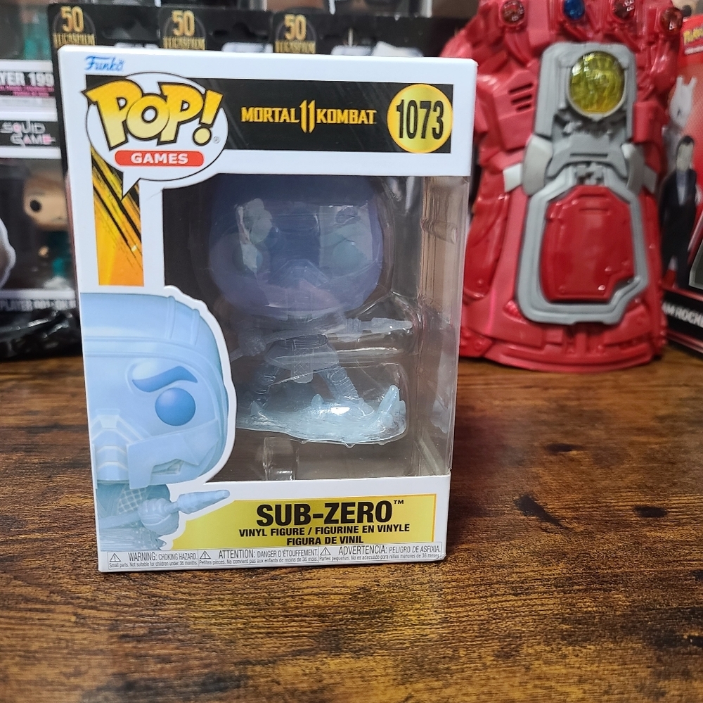 Brand New Funko Pop! Mortal Kombat Sub-Zero Figure - Picture 3 of 3